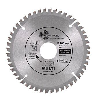 Диск пильный по мультиматериалам Trio-Diamond MM901 160*32/30/20*48Т